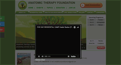 Desktop Screenshot of anatomictherapy.org